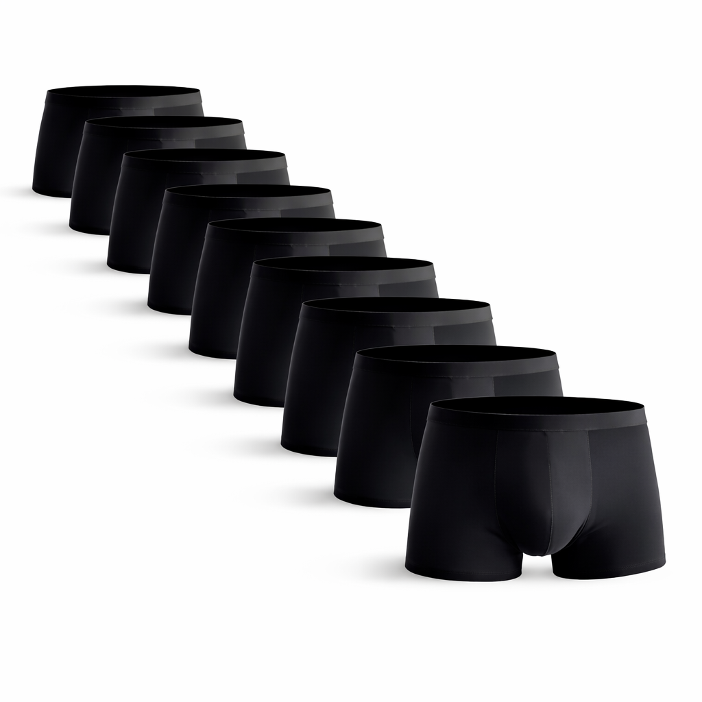 Men’s Breathable Boxer Shorts Set – Flexible Everyday Comfort (10 Pack)