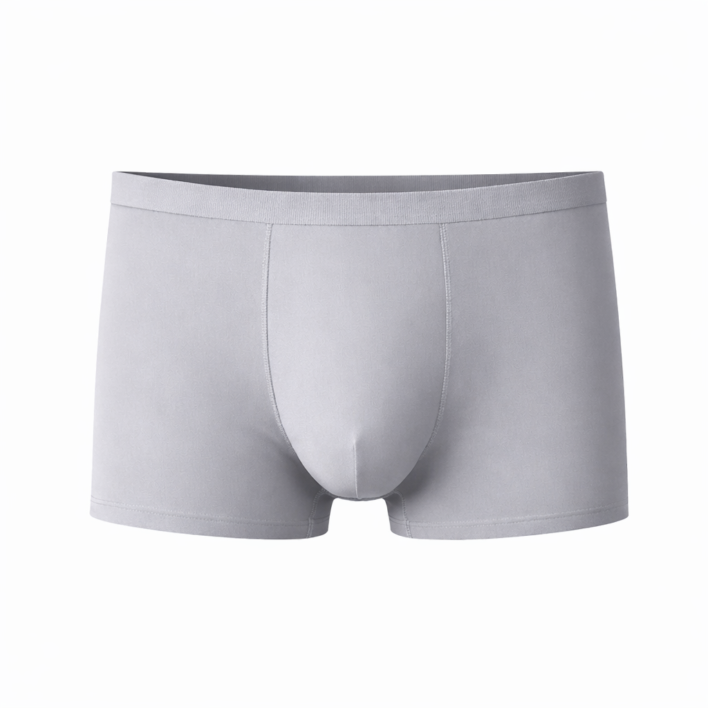 Men's Ice Silk Boxer Briefs – Seamless Ultra-Light Underwear