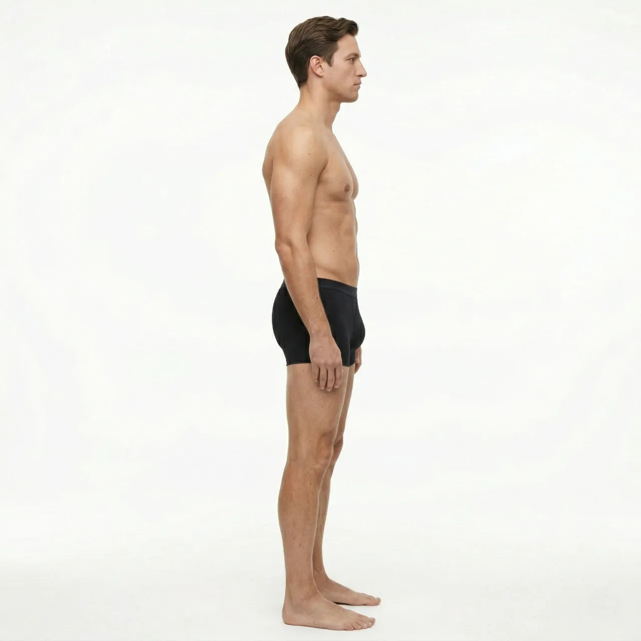 Men's Ice Silk Boxer Briefs Seamless Ultra Light Underwear