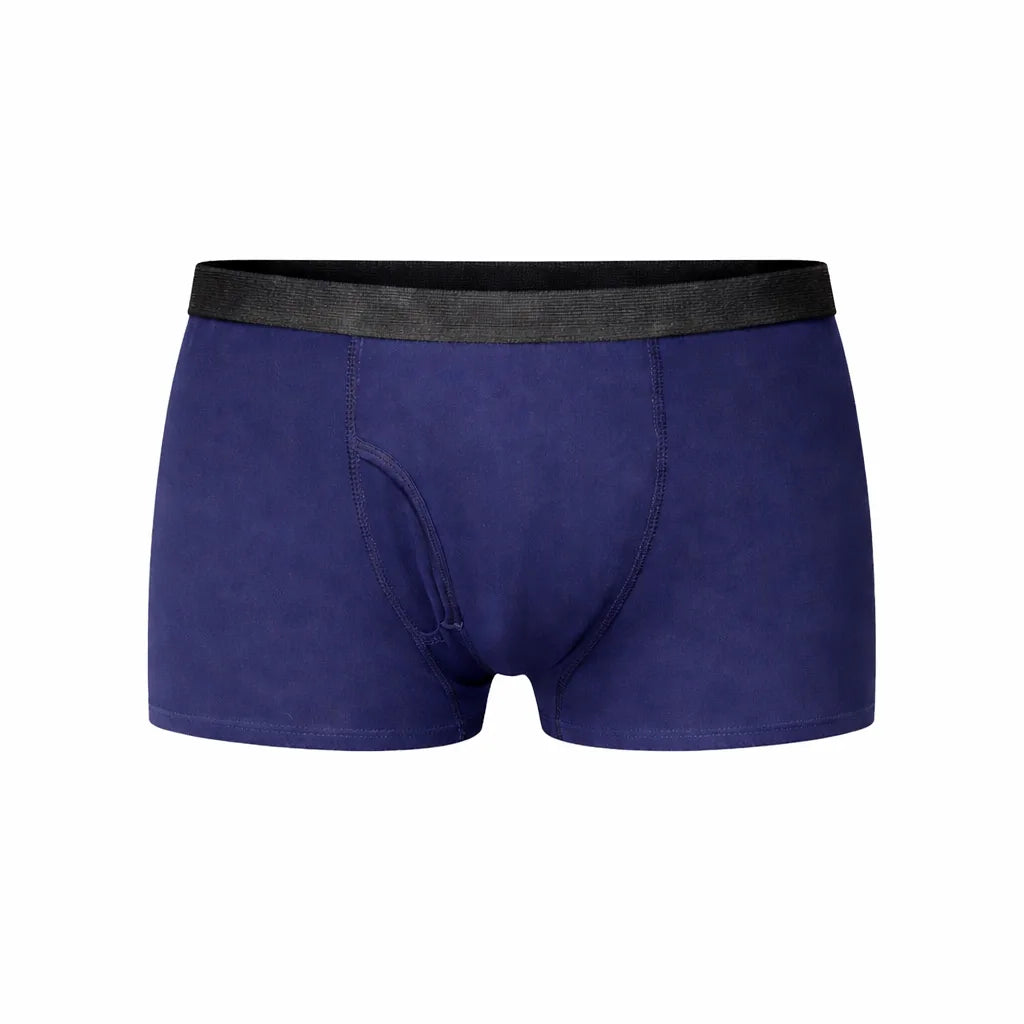 Breathable Men's Cotton Boxer Briefs Flexible Fit for Daily Wear