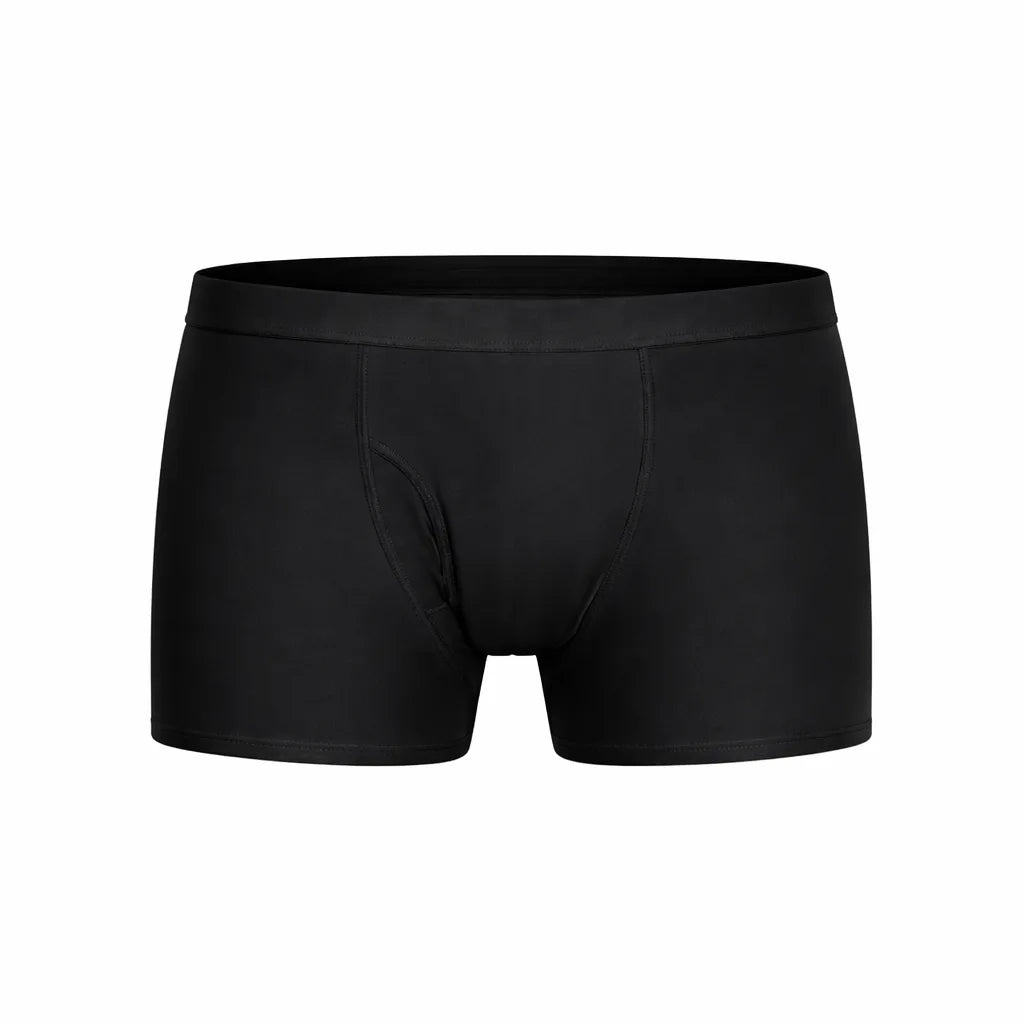 Breathable Men's Cotton Boxer Briefs Flexible Fit for Daily Wear