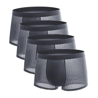 Premium Bamboo Boxer Briefs Stay Cool & Comfortable All Day