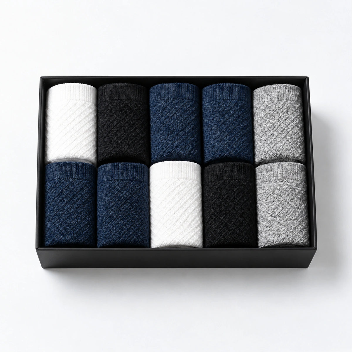 Lumo Bamboo Grip No-Show Socks (6-Pack)